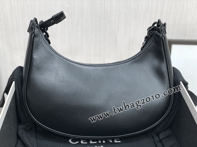 Celine專櫃2023新款肩背女包 賽琳AVA中號光滑牛皮革鏈條手袋新版鏈條腋下包 sldj2232
